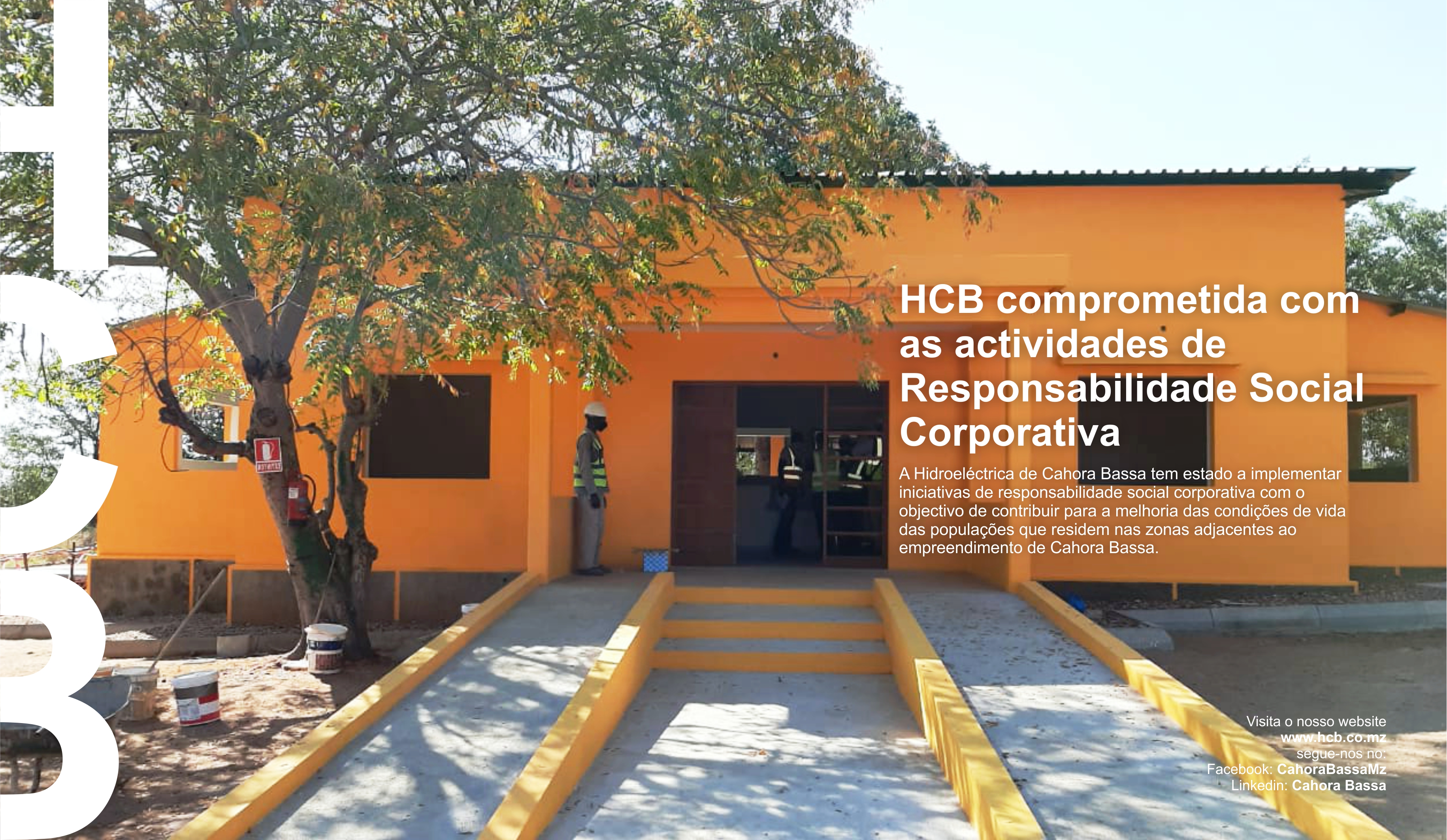 HCB comprometida com as actividades de Responsabilidade Social Corporativa..FB e LK
